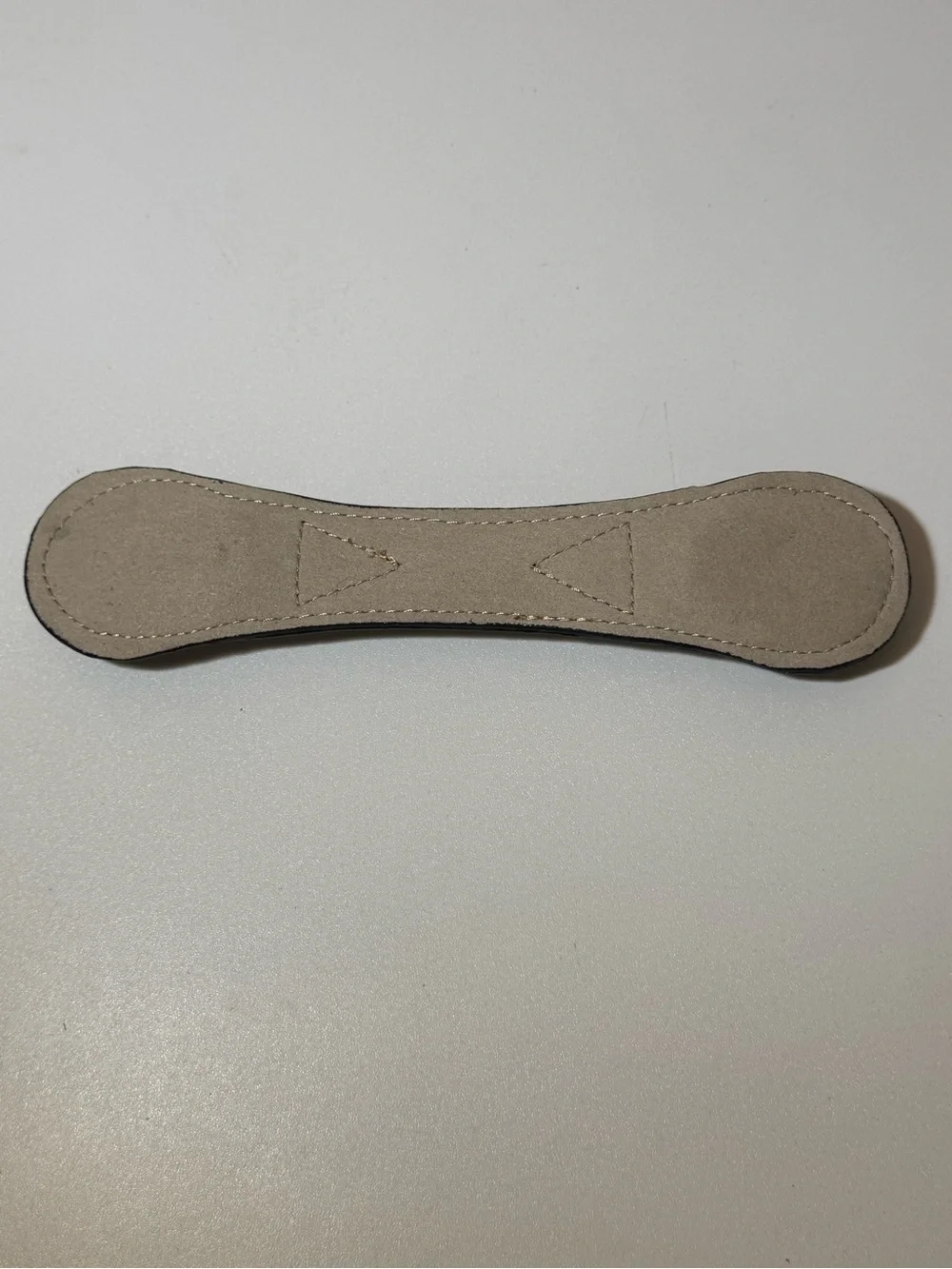 Brown Leather Weighted Bookmark/ Page Holder